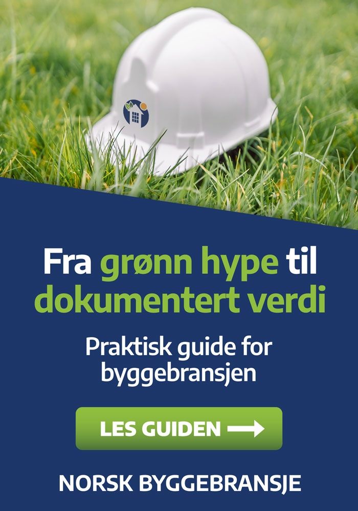 Guide til nye regler: Unngå grønnvasking i markedsføring Byggebransjen kan fortsatt skrive om bærekraft, grønne løsninger, ombruk og miljøarbeid, men miljøpåstander i markedsføring må være konkrete, riktige, og kunne dokumenteres.