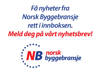 Meld deg på Norsk Byggebransjes Nyhetsbrev 