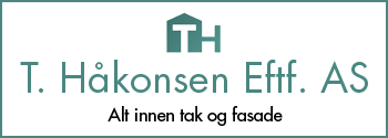T. Håkonsen Eftf AS|tak og fasade. 