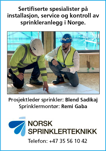 Norsk Sprinkelteknikk AS|Norske Byggeprosjekter 