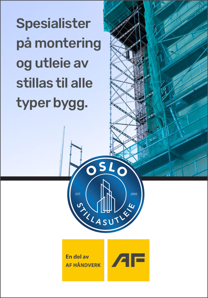 AF Håndverk AS - Oslo Stillasutleie