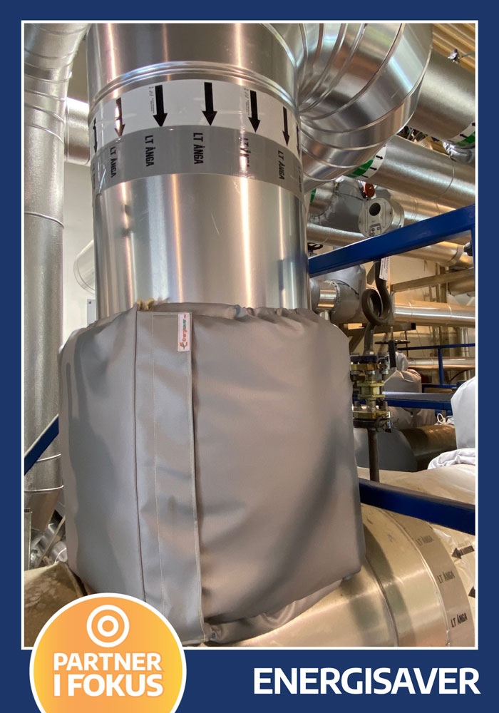 Energisaver er eneste produsent i Norge som utvikler og produserer formsydde, avtagbare isolasjonsputer til ventiler, pumper, rør og armatur, både i Norge, og EU