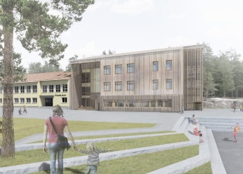 Prinsdal skole Massivtre|Norske Byggeprosjekter 