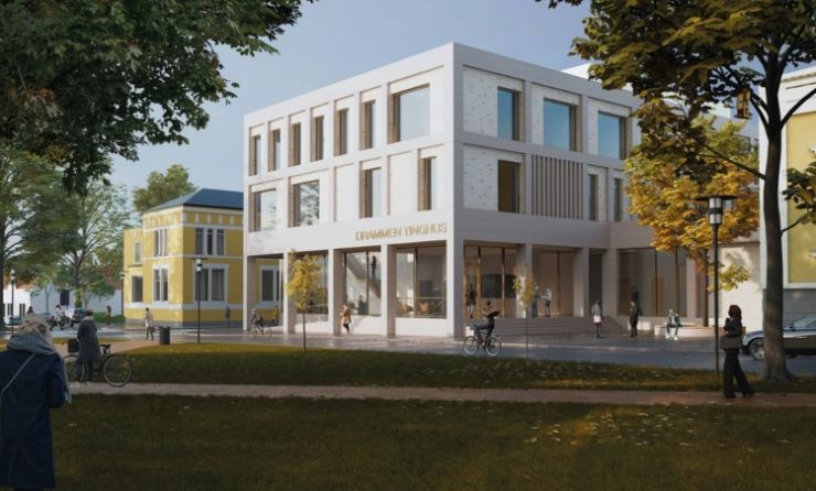 Klart for bygging av Drammen nye rådhus