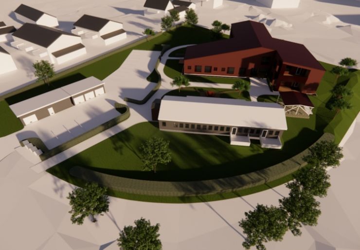 HENT - Statsbygg  Statsbygg har signert en gjennomføringsavtale med HENT for å bygge opp igjen ungdomssenteret i Stjørdal, som brant ned i 2021.