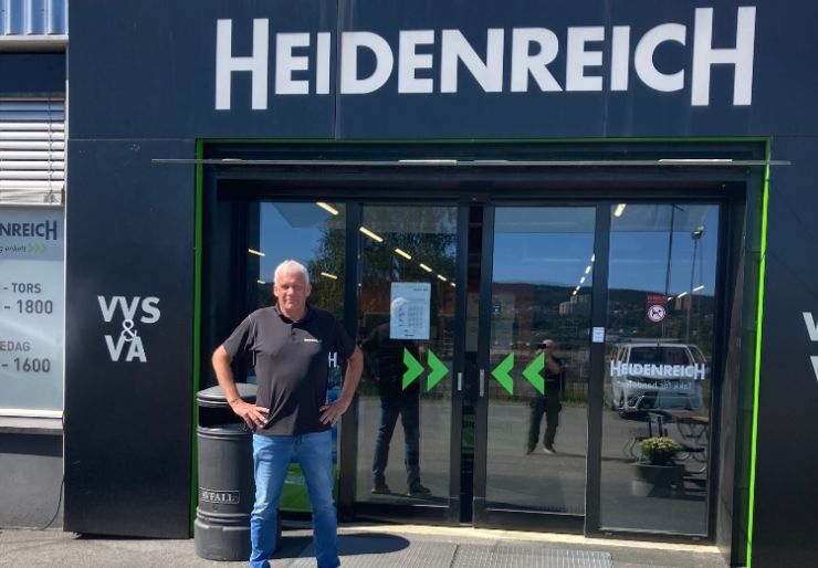 - Hyllene skal bugne, med sunn fornuft I en tøff markedssituasjon velger Heidenreich å øke bredden av produkter, blant annet fra Faluplast, i sine butikker. Satsingen skal gi rørleggere bedre tilgang til praktiske komponenter og løsninger hvor standardprodukter ikke alltid gjør jobben.
