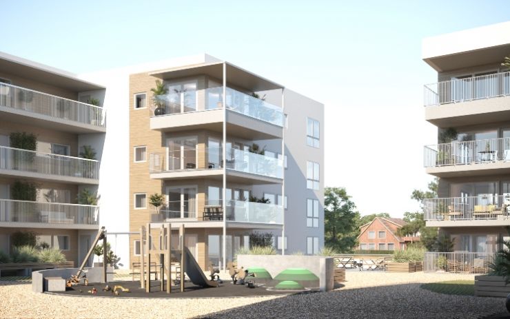 Peab bygger Haukerødtunet i Sandefjord