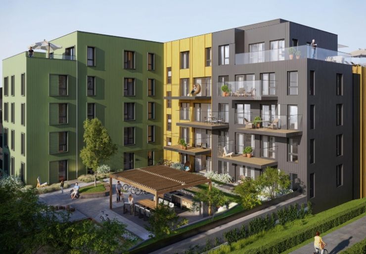 Peab bygger nytt boligkvartal i Sarpsborg sentrum Peab bygger nytt boligkvartal i Sarpsborg sentrum