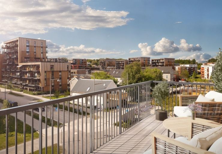 Skanska starter byggingen av byggetrinn 2 på Lillebytunet i Trondheim etter god salgsutvikling. Hele prosjektet består av 117 selveierleiligheter og sju rekkehus, og byggestarten gir samtidig økt aktivitet for Skanska, leverandører og samarbeidspartnere.