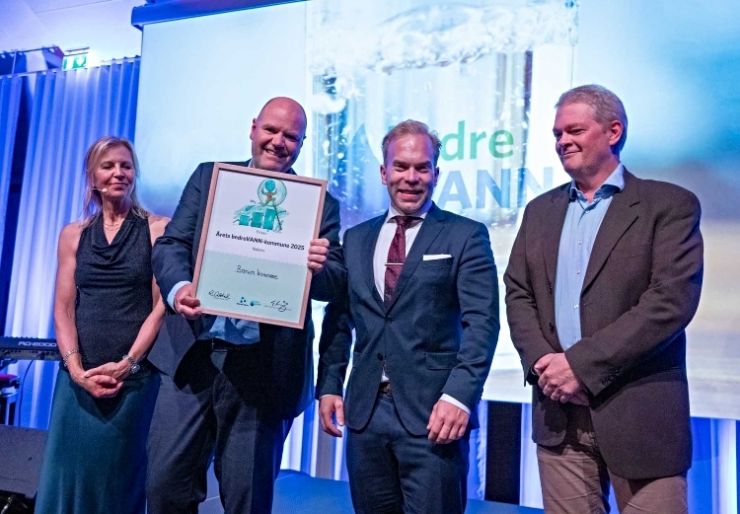 Bærum er Årets bedreVANN-kommune 2025