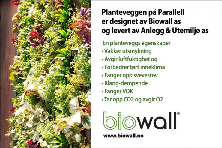 Biowall AS|Levende plantevegger 
