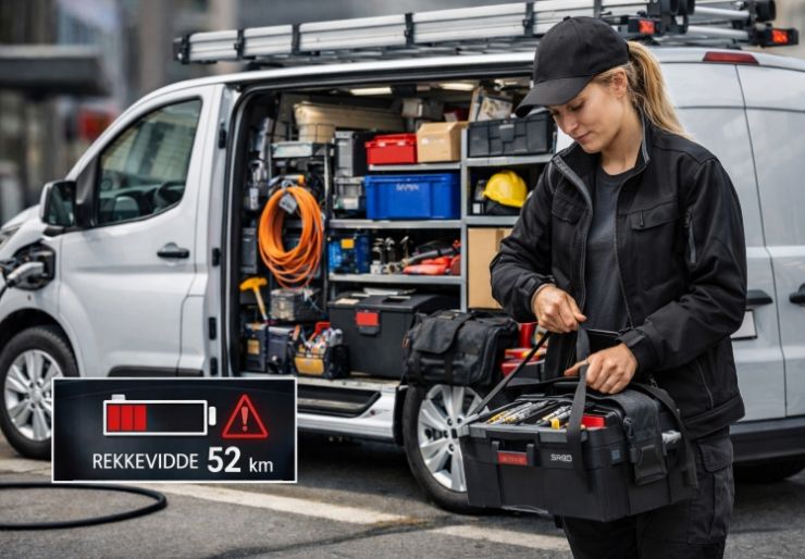 Mange tenker fortsatt på varebilinnredning som orden og oppbevaring, men i en el-varebil er det også et spørsmål om rekkevidde, nyttelast og drift. Denne saken ser på hvorfor unødvendige kilo kan bli en skjult 