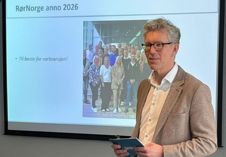 Styreleder Tore Bakke. Foto: Rørentreprenørene Norge