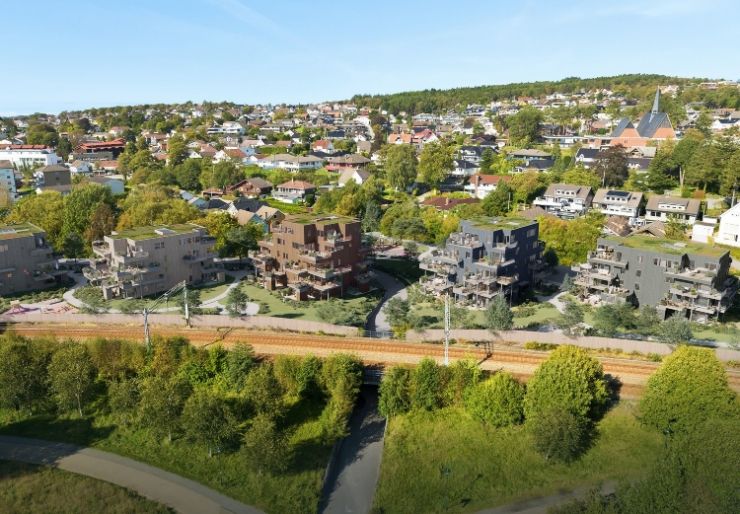 Veidekke skal bygge andre trinn på Hinnavågen Veidekke skal bygge andre trinn av boligprosjektet Hinnavågen i Stavanger for K2 Bolig og Bane NOR Eiendom. Totalentreprisen på 114 millioner kroner omfatter 44 leiligheter fordelt på tre boligblokker, med byggestart høsten 2026.