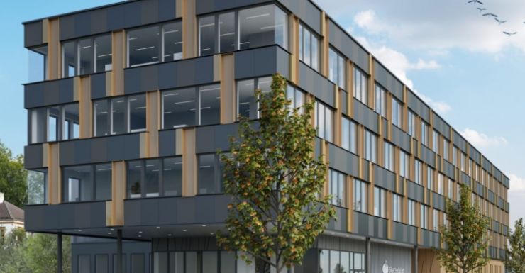 Bygger ytterligere et kontorbygg for Realinvest på Leangen i Trondheim
