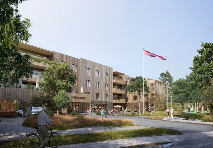 Oslobygg KF har tildelt Peab oppdraget med å bygge Tåsenhjemmet i bydel Nordre Aker i Oslo. Denne uken ble kontrakten signert med en kontraktssum på ca. 446 millioner kroner eks. mva.