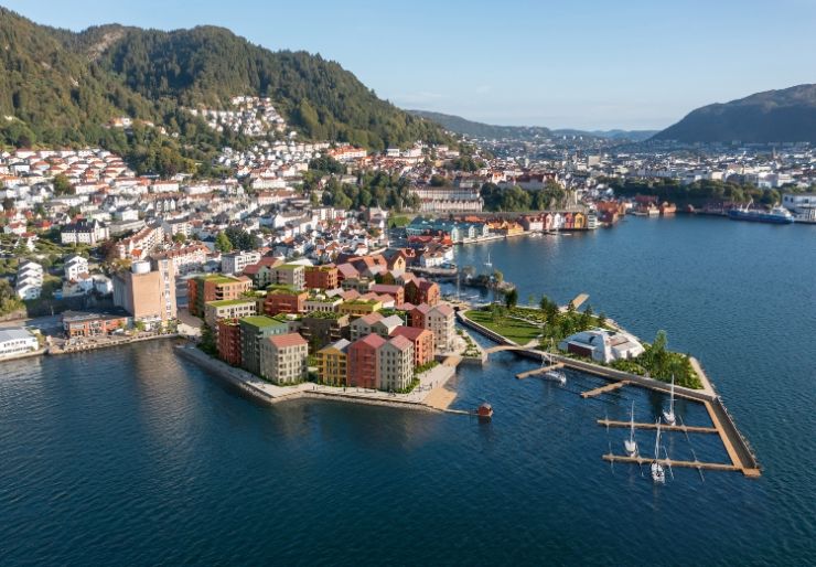 Veidekke og OBOS har inngått avtale om et 50/50-partnerskap for utvikling av boligprosjektet Kristiansholm i Sandviken i Bergen. Selskapene skal eie prosjektet i fellesskap, og Veidekke skal gjennomføre utbyggingen som totalentreprenør.