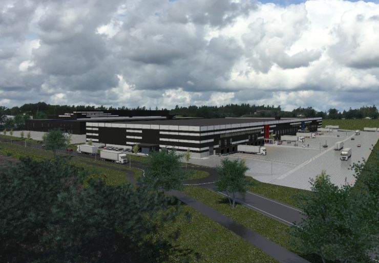 Veidekke: Bygger nok et logistikkbygg på Vestby