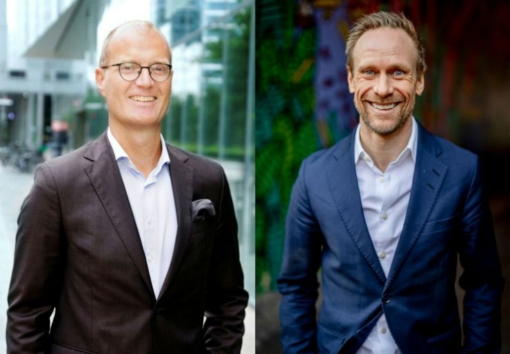 To nye direktører i Statsbygg Martin Apenes og Geir Graff-Kallevåg er ansatt som henholdsvis kommunikasjonsdirektør og byggherredirektør i Statsbygg.