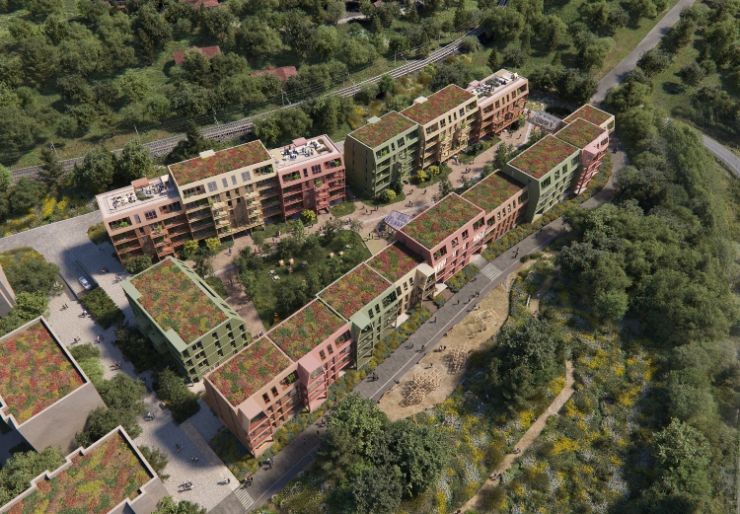 Et nytt OBOS-prosjekt med rundt 190 leiligheter tar form sentralt i Asker. Nå har OBOS sendt inn planforslag for prosjektet som blir skreddersydd for et aktivt og sosialt liv på tvers av generasjoner.