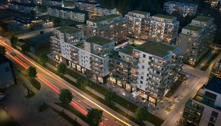 295 nye miljøsertifiserte leiligheter MIDT i Lørenskog