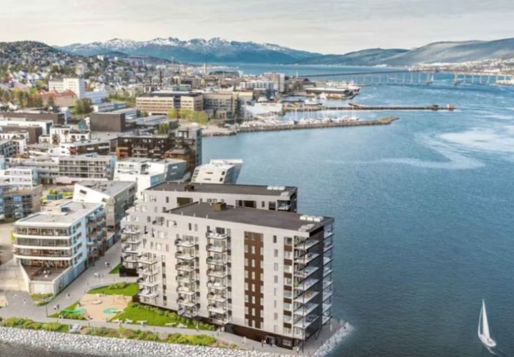 Consto har inngått kontrakt med Norsk Boligutvikling AS om bygging av 140 leiligheter i Tromsø.