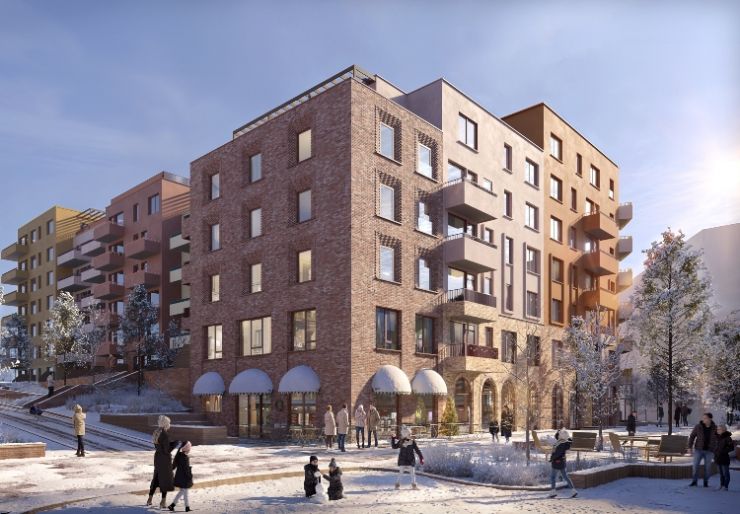 Veidekke: 241 leiligheter for Stor-Oslo Eiendom