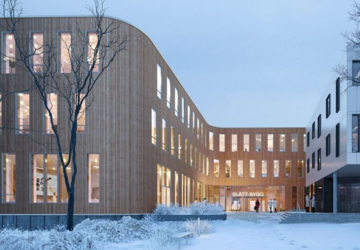 HENT Bygger Blått bygg i Bodø 