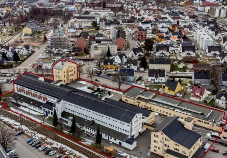 Bane NOR Eiendom sikrer seg kremtomt i Sandefjord