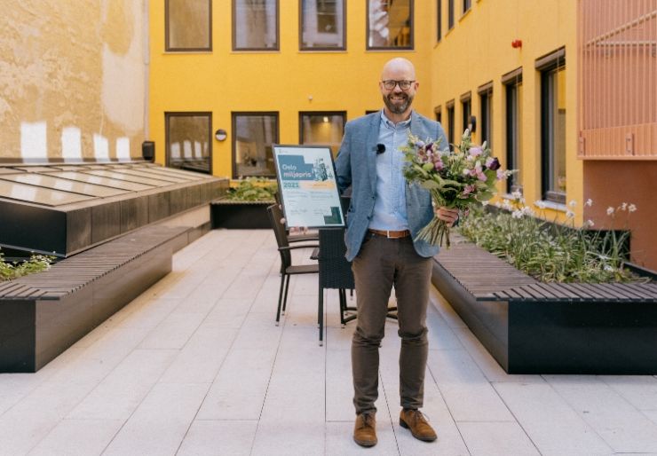 Entra kåret til årets grønne selskap av Oslo Kommune