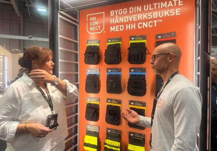 Helly Hansen Workwear - HH Connect lommer Øystein Garnes, Country Sales Manager for Helly Hansen Workwear i Norge, forklarer det unike konseptet med HH-connect