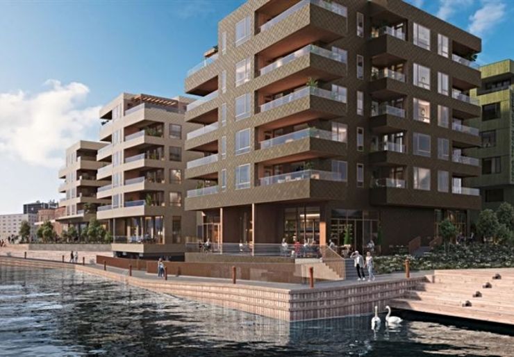 Bravida valgt til rør og elektro på Skien Brygge-hotell