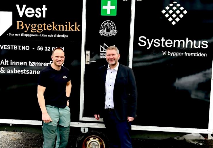 Vest Byggteknikk er nå en del av Systemhus. Bedriften styrker boligkjedens tilstedeværelse og utvider kjedens nettverk av kvalifiserte byggmestere og entreprenører i Øygarden.  