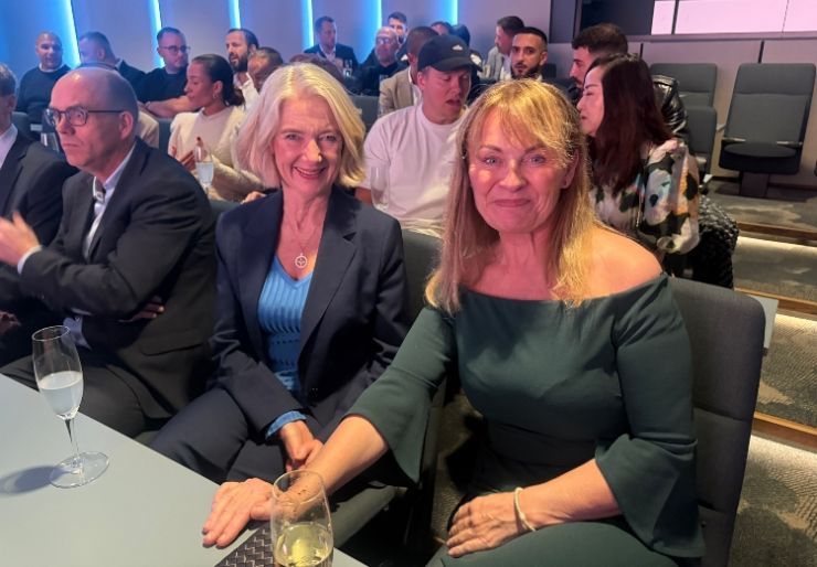 Rørkjøp - Rørleggerne TV serie Administrerende direktør i RørNorge, Marianne Wætnes Røiselan og Eli Heyerdahl Eide, Fagsjef Energi og Miljø i Rørentreprenørene Norge, samt styreleder og grunnlegger av Ingeborg-Nettverket var naturlig nok til stede på premieren.