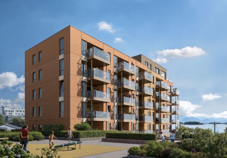 Skanska Skanska har signert kontrakt med Grand Fiære Utvikling AS om byggingen av byggetrinn 2 i boligprosjektet Grand Fiære i Molde