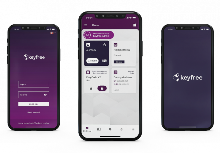 Keyfree Keyfree AS - Kodelåser for alle typer dører