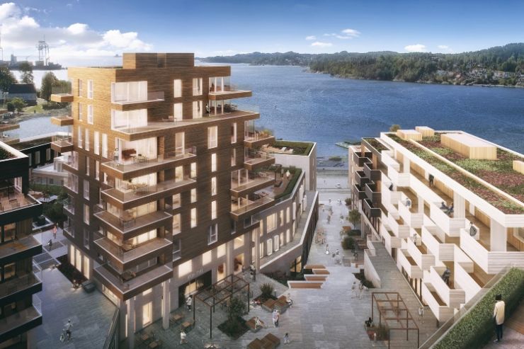 Peab bygger Grandkvartalet i Larvik Peab bygger Grandkvartalet i Larvik