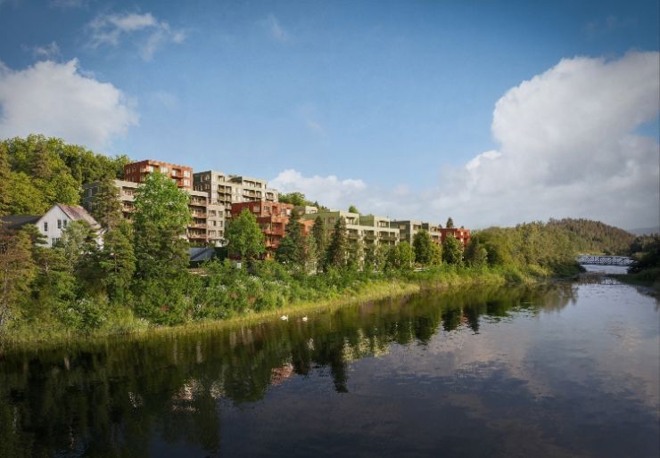 Atelierhagen er et nytt og moderne boligprosjekt i naturskjønne omgivelser ved Bondivann i Asker. 