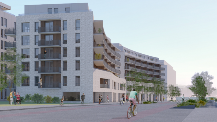 Selmer Eiendom og AF Gruppen bygger leiligheter på Ensjø i Oslo