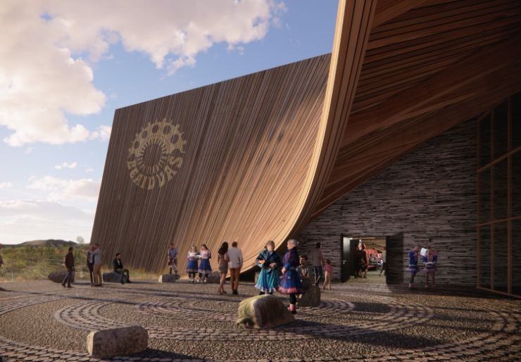 Econor Tromsø skal bygge Samiske Nasjonalteatret Beaivváš og Samisk videregående skole i Kautokeino