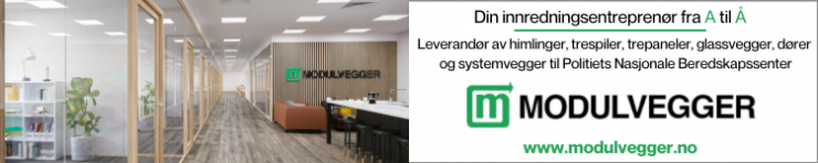 Modulvegger er en ledende aktør innenfor systeminnredninger i Norge
