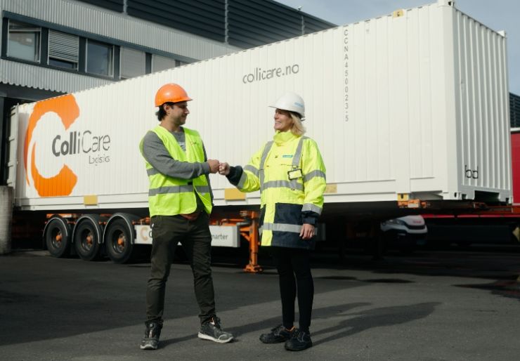 Rehub har inngått samarbeid med ColliCare for å dekke transport, lager og logistikktjenester av ombrukte materialer nasjonalt.
