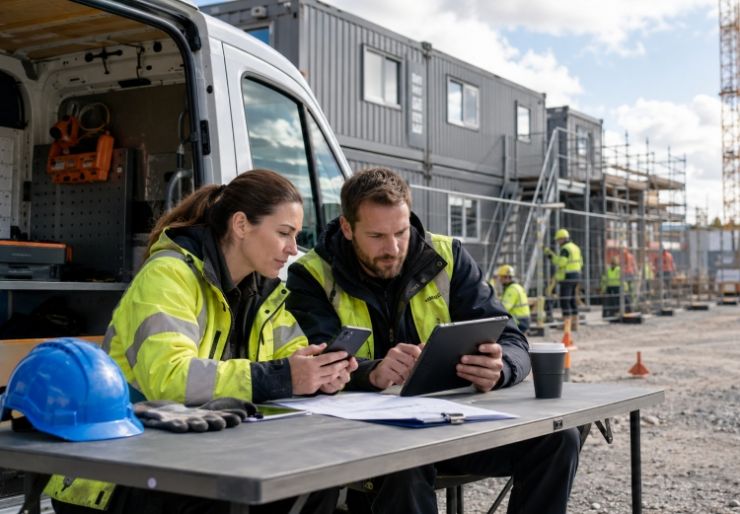 Digital innregistrering på byggeplass: Mer enn en mannskapsliste Digital innregistrering kan redusere presset på prosjektledelsen