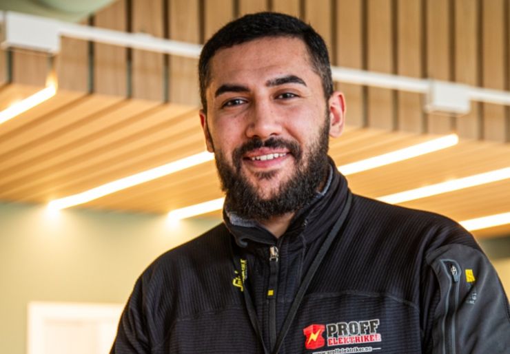 Sajjad Youssefi, Norges hyggeligste elektriker 2025 Sajjad Youssefi, Norges hyggeligste elektriker 2025