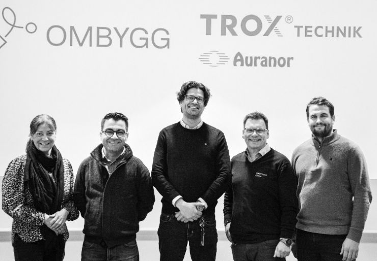 TROX Auranor AS og Ombygg AS er stolte av å kunngjøre en ny samarbeidsavtale som skal fremme ombruk av ventilasjonsprodukter.  Dette initiativet vil øke kvaliteten og dokumentasjonen av brukte produkter