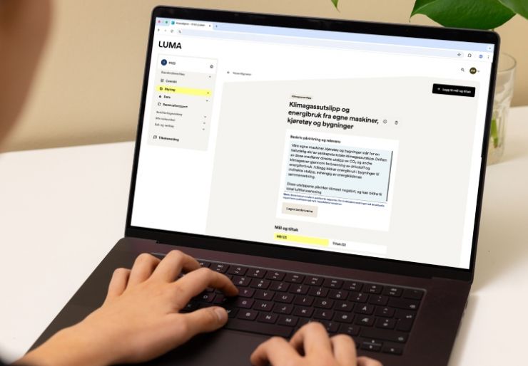LUMA gjør det enklere å bli Miljøfyrtårn Miljøfyrtårn har lansert bærekraftsverktøyet LUMA. Det vil forenkle miljøarbeidet i små og mellomstore bedrifter, og på den måten bidra til grønn omstilling i bredden av norsk næringsliv.